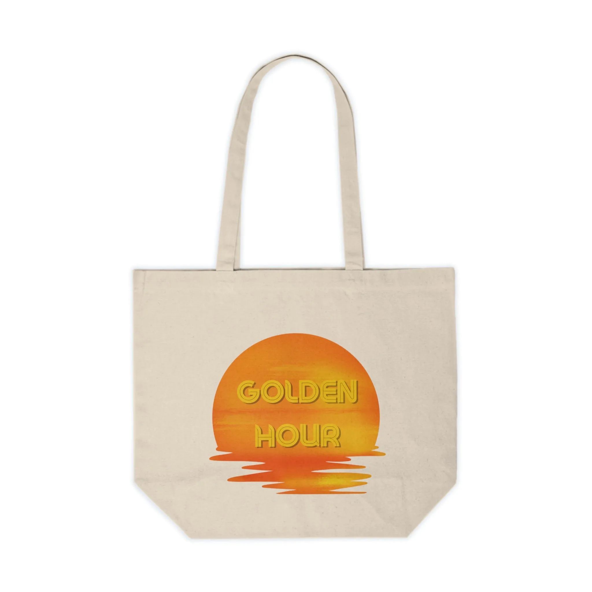 "Golden Hour" Canvas Tote