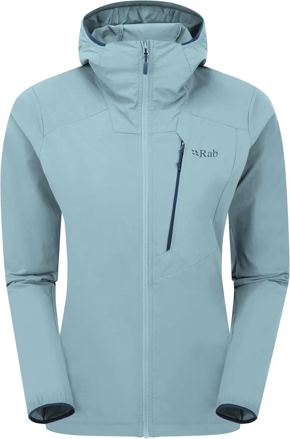 Rab Women's Borealis Alpine Hoody Jacket - Lightweight Water-Repellent Coat for Hiking & Climbing