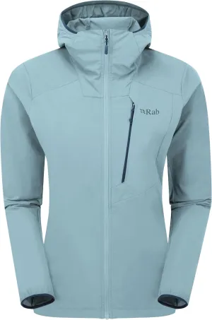 Rab Women's Borealis Alpine Hoody Jacket - Lightweight Water-Repellent Coat for Hiking & Climbing