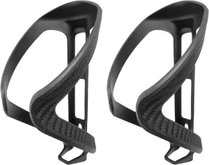 RCF Bike Bottle Cage – 100% Recycled Carbon Fiber, Ultra-Lightweight 0.95 oz, Highly Shock-Resistant Bike Water Bottle Holder for Road & Mountain Bikes (Set of 2)