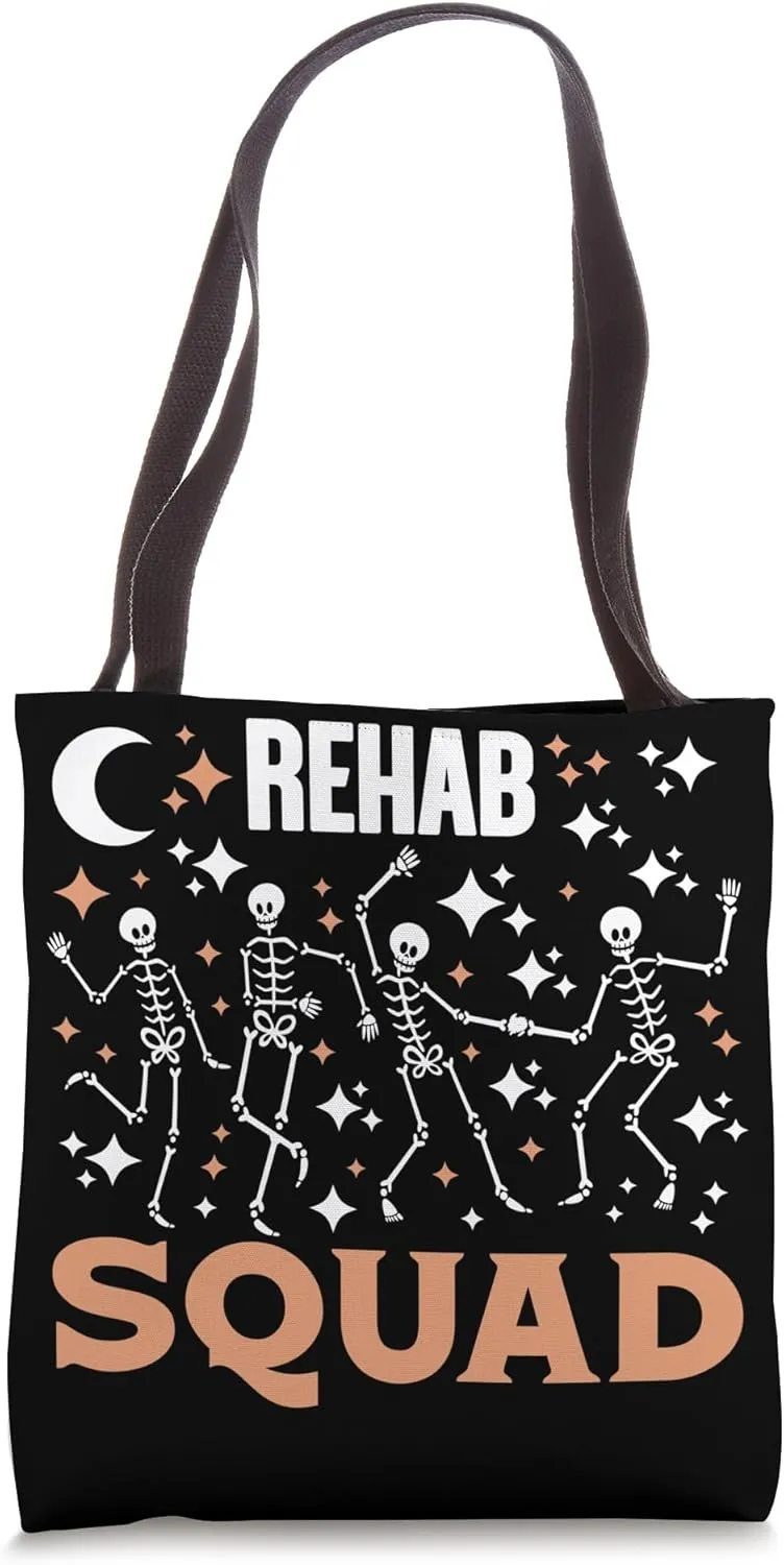 Rehab Squad Rehab Tech Crew Rehabilitation Technician Team Tote Bag