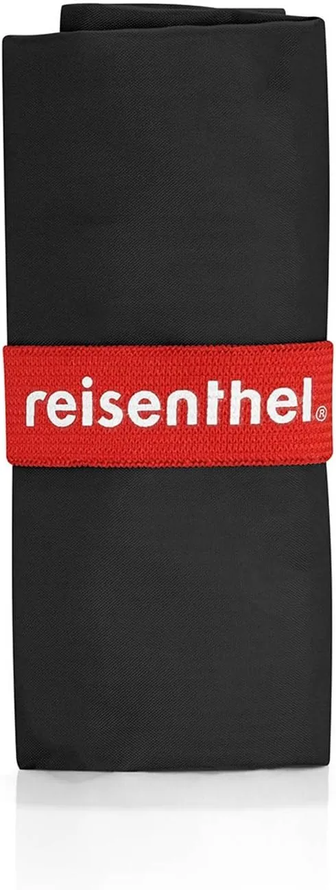 reisenthel mini maxi shopper black - foldable shopping bag with attractive design - water repellent