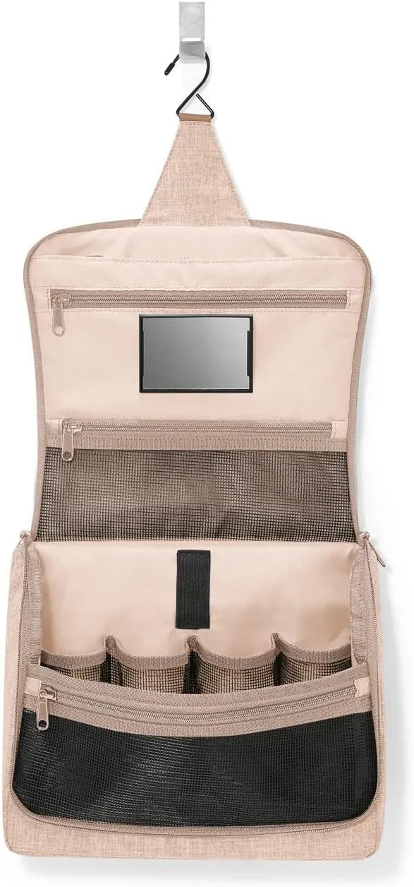 reisenthel toiletbag XL - practical toilet bag with hook, water repellent material
