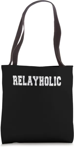 Relays Loving 'Relayholic' Design / Relay Lover Idea Tote Bag