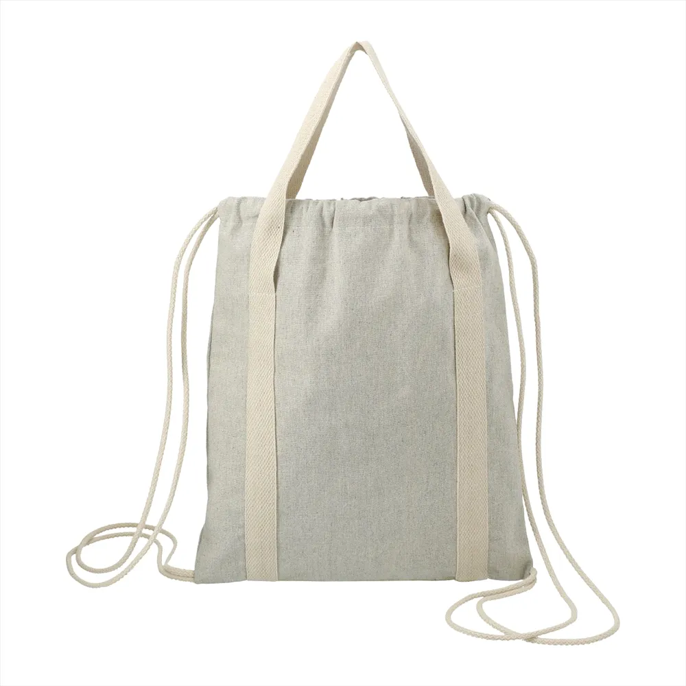 Repose Recycled Cotton Drawstring Bag