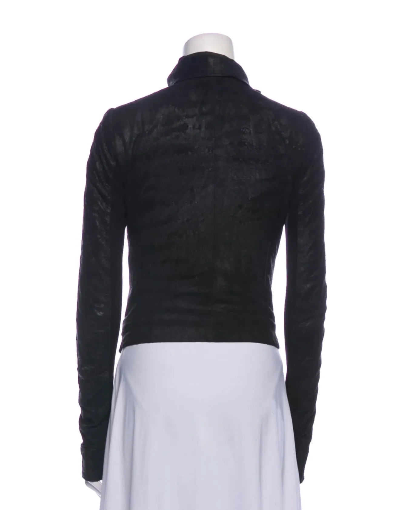 Rick Owens
Lamb Leather Biker Jacket
