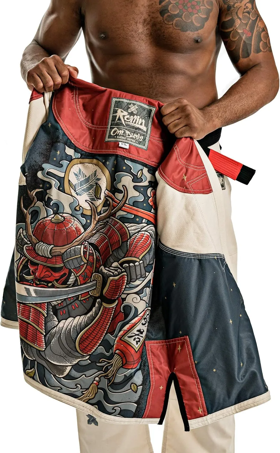 Ronin Oni Bushi Martial Arts Jiu-Jitsu Kimono Gi for BJJ Training