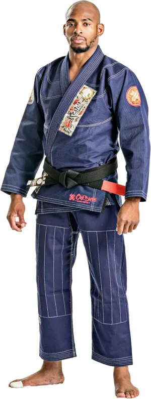 Ronin Oni Bushi Martial Arts Jiu-Jitsu Kimono Gi for BJJ Training