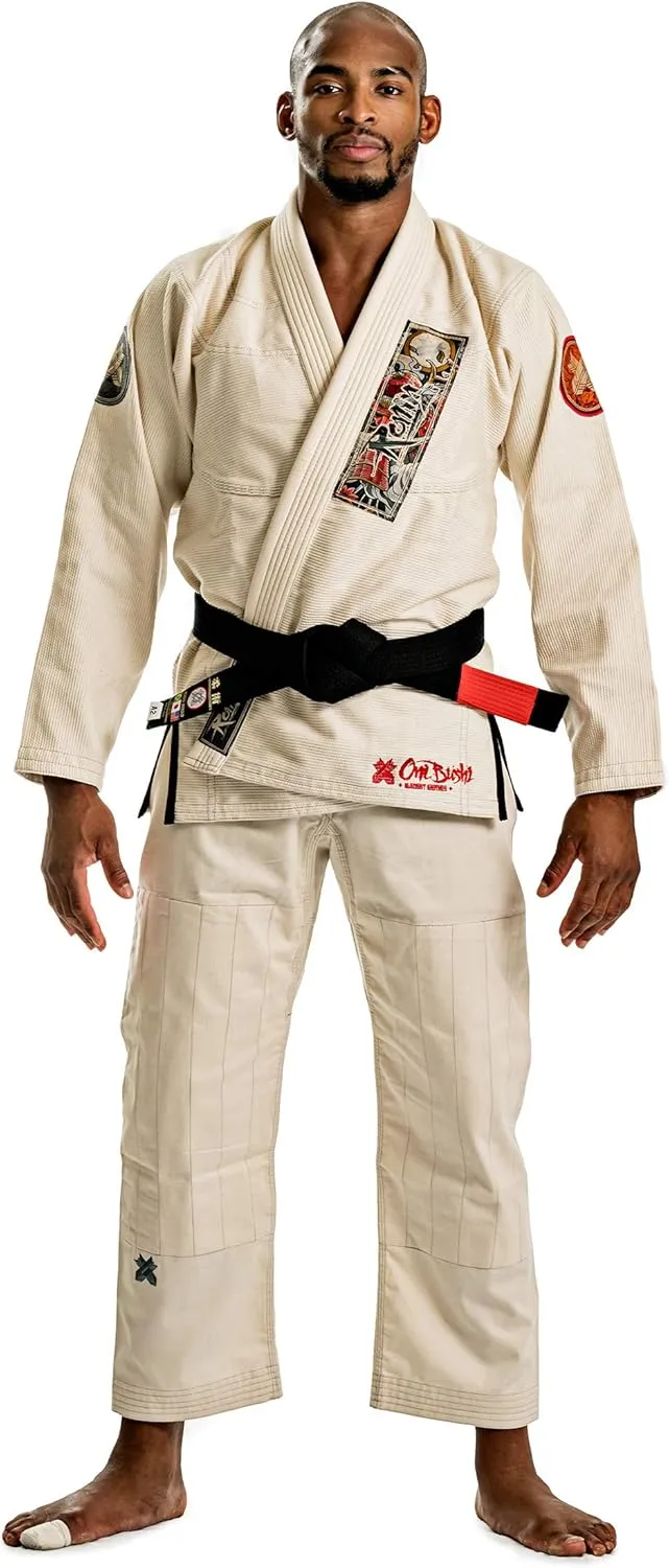 Ronin Oni Bushi Martial Arts Jiu-Jitsu Kimono Gi for BJJ Training