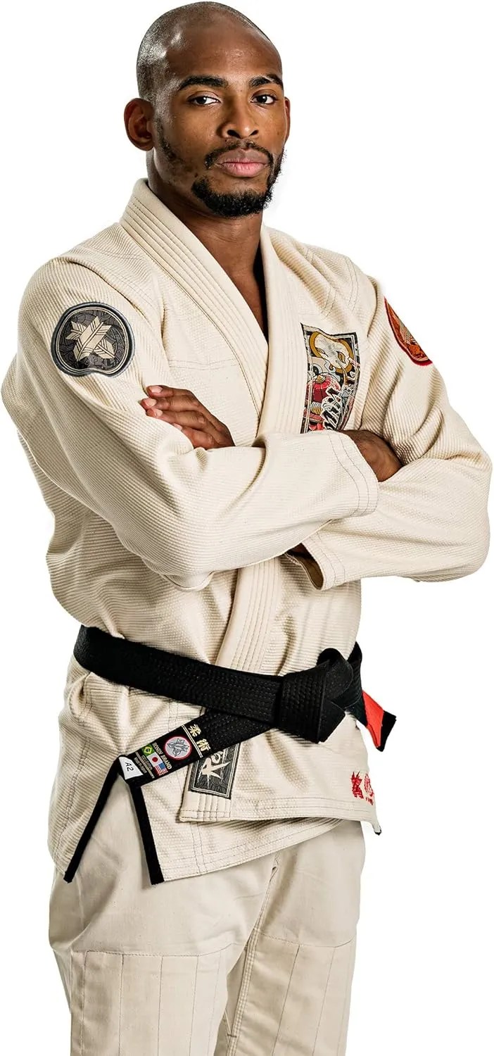 Ronin Oni Bushi Martial Arts Jiu-Jitsu Kimono Gi for BJJ Training