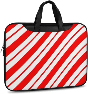 Ross Red Tartan Clans Handheld Single Shoulder Crossbody Laptop Bag Unisex