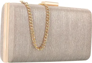 Rucavono Clutch Purses For women, Gold Clutch Purses Evening Handbags Classic Wedding Party Bridal Prom Shoulder Purse …