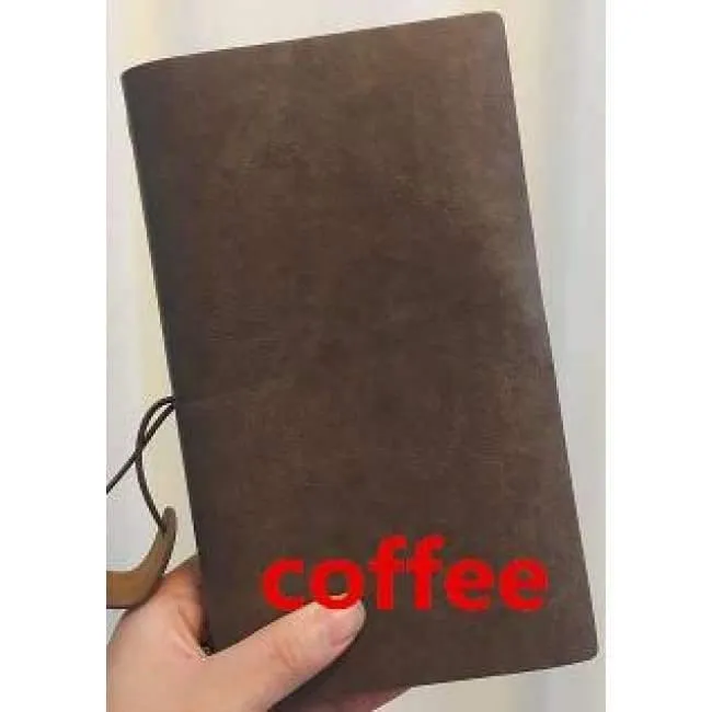 Rynx | Paperboat Vintage-Logo custom A6 notebook genuine leather diary planner rings office diary spiral traveler writing pad