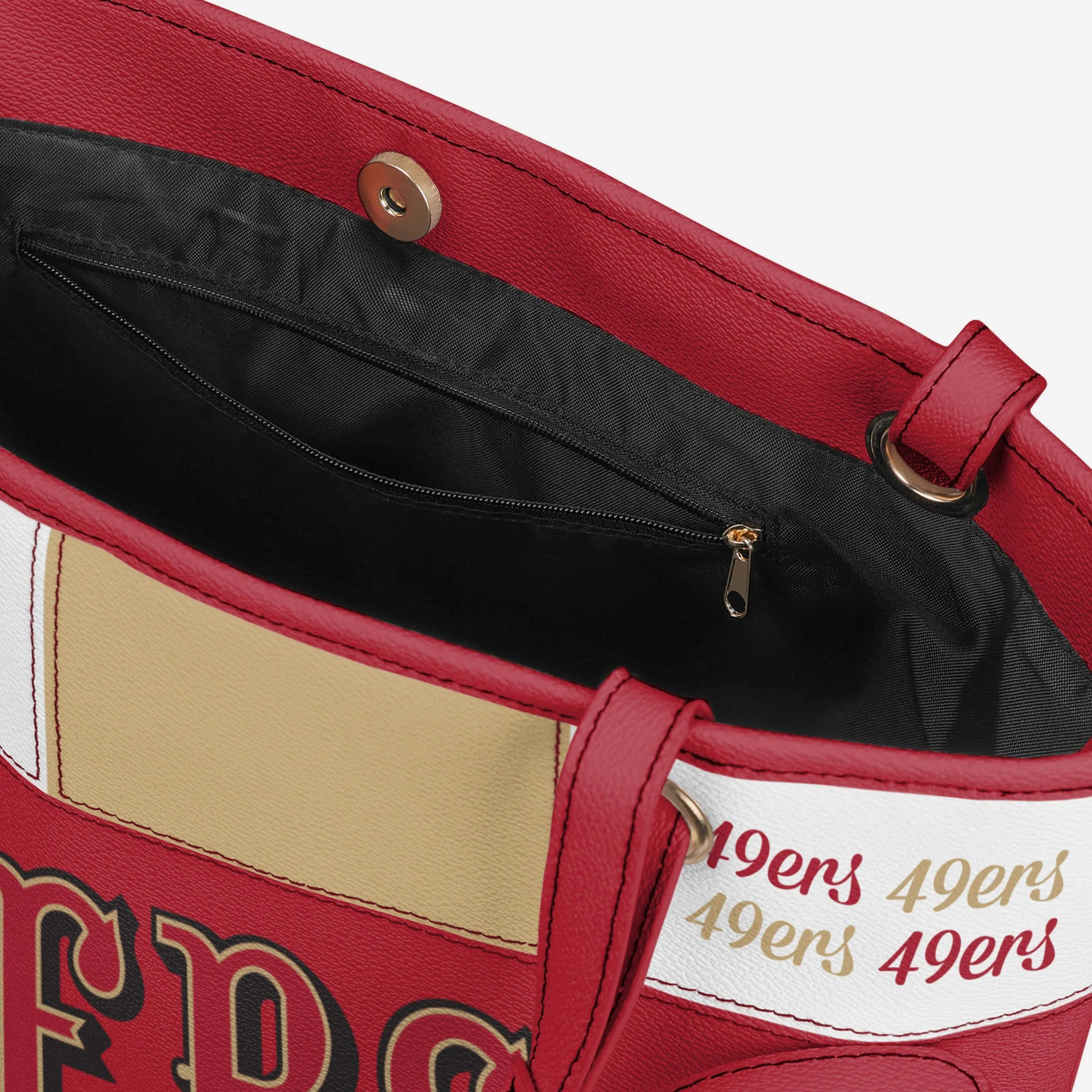 San Francisco 49ers Printed Collage Tote