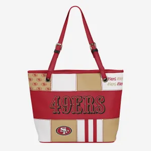 San Francisco 49ers Printed Collage Tote