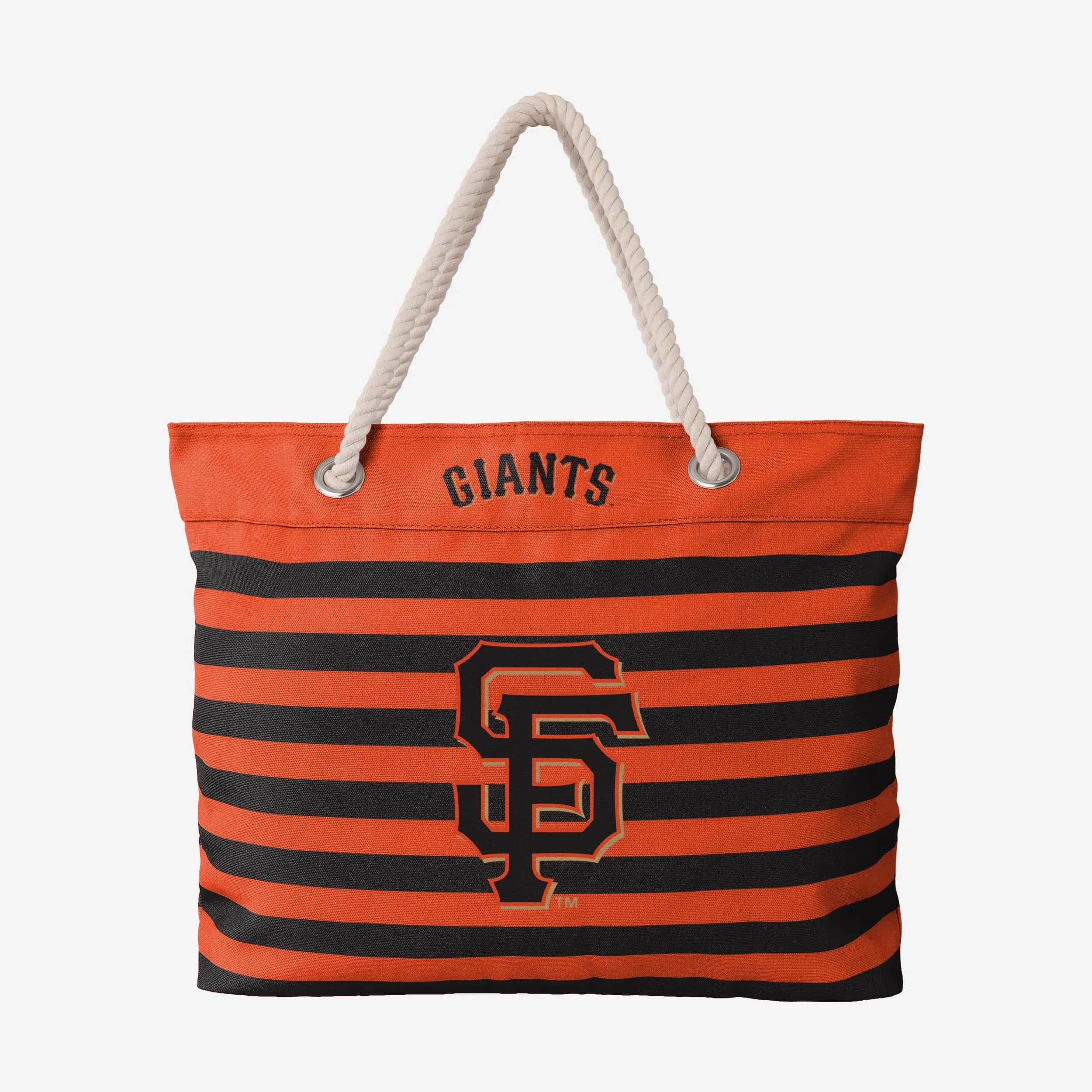 San Francisco Giants Nautical Stripe Tote Bag