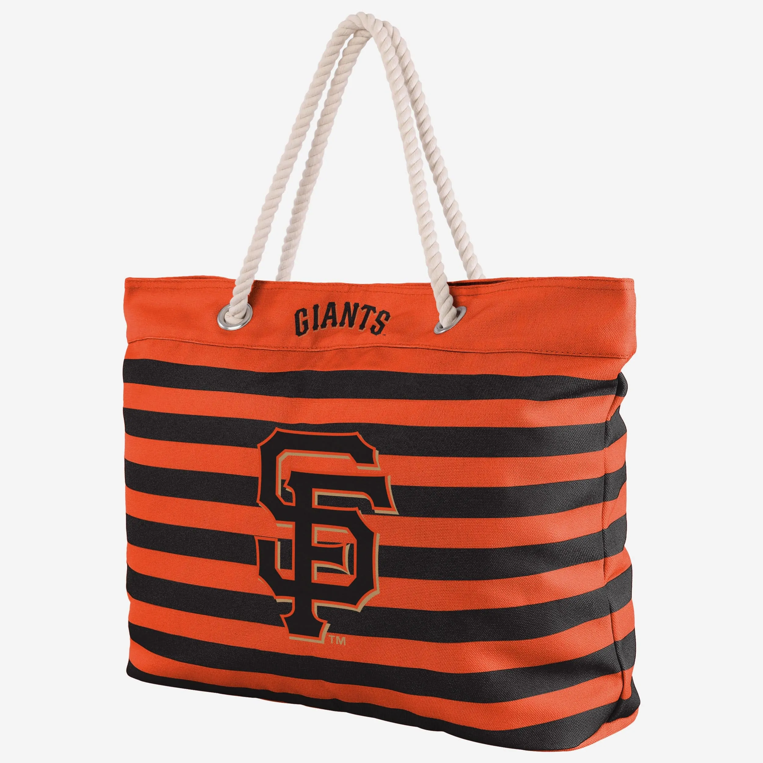 San Francisco Giants Nautical Stripe Tote Bag