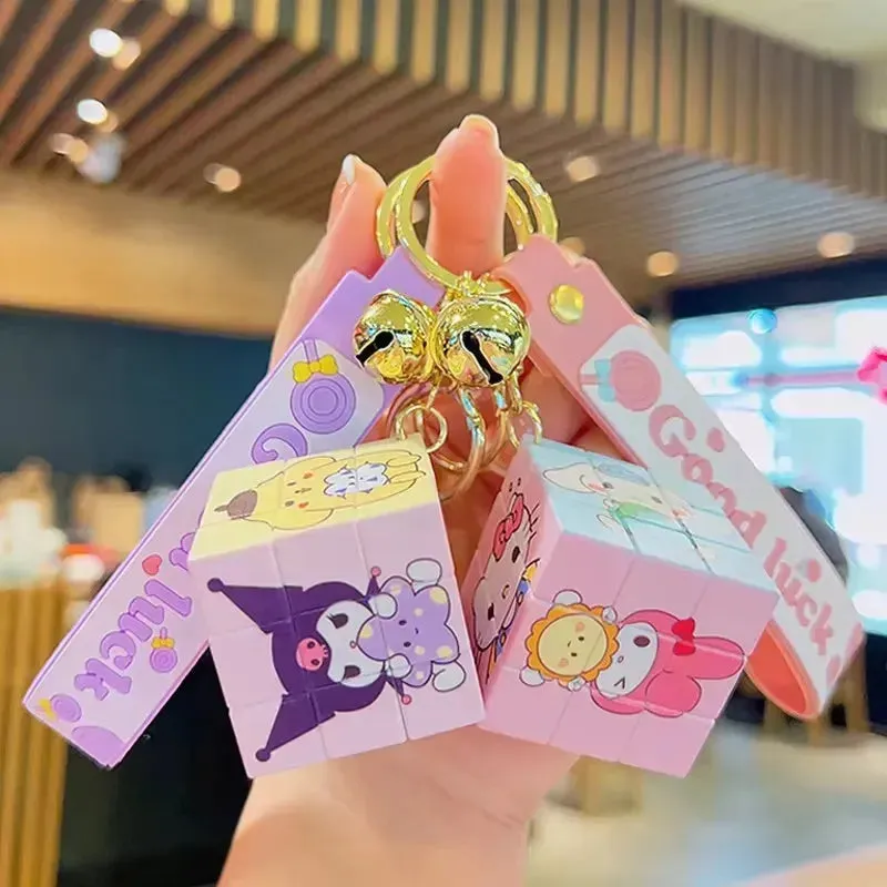 Sanrio Rubik's Cube Keychain