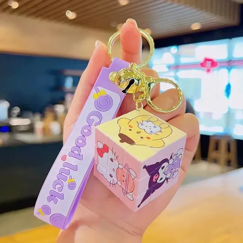 Sanrio Rubik's Cube Keychain