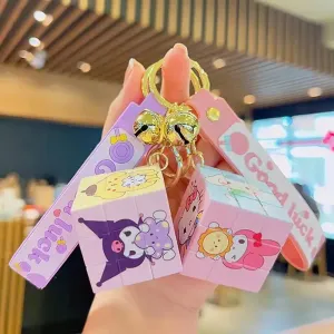 Sanrio Rubik's Cube Keychain