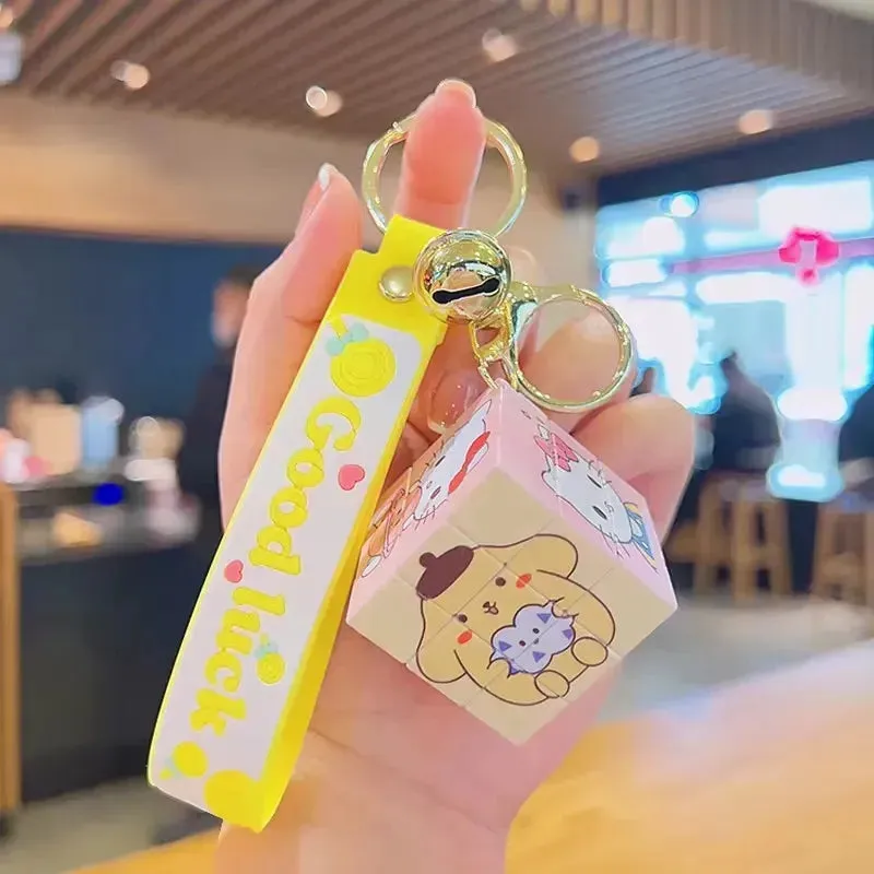 Sanrio Rubik's Cube Keychain