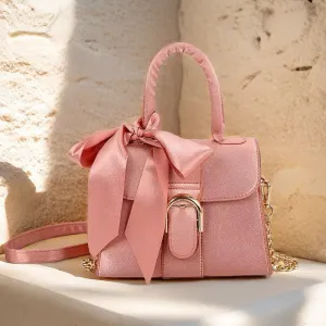 Satin Bow Handbag