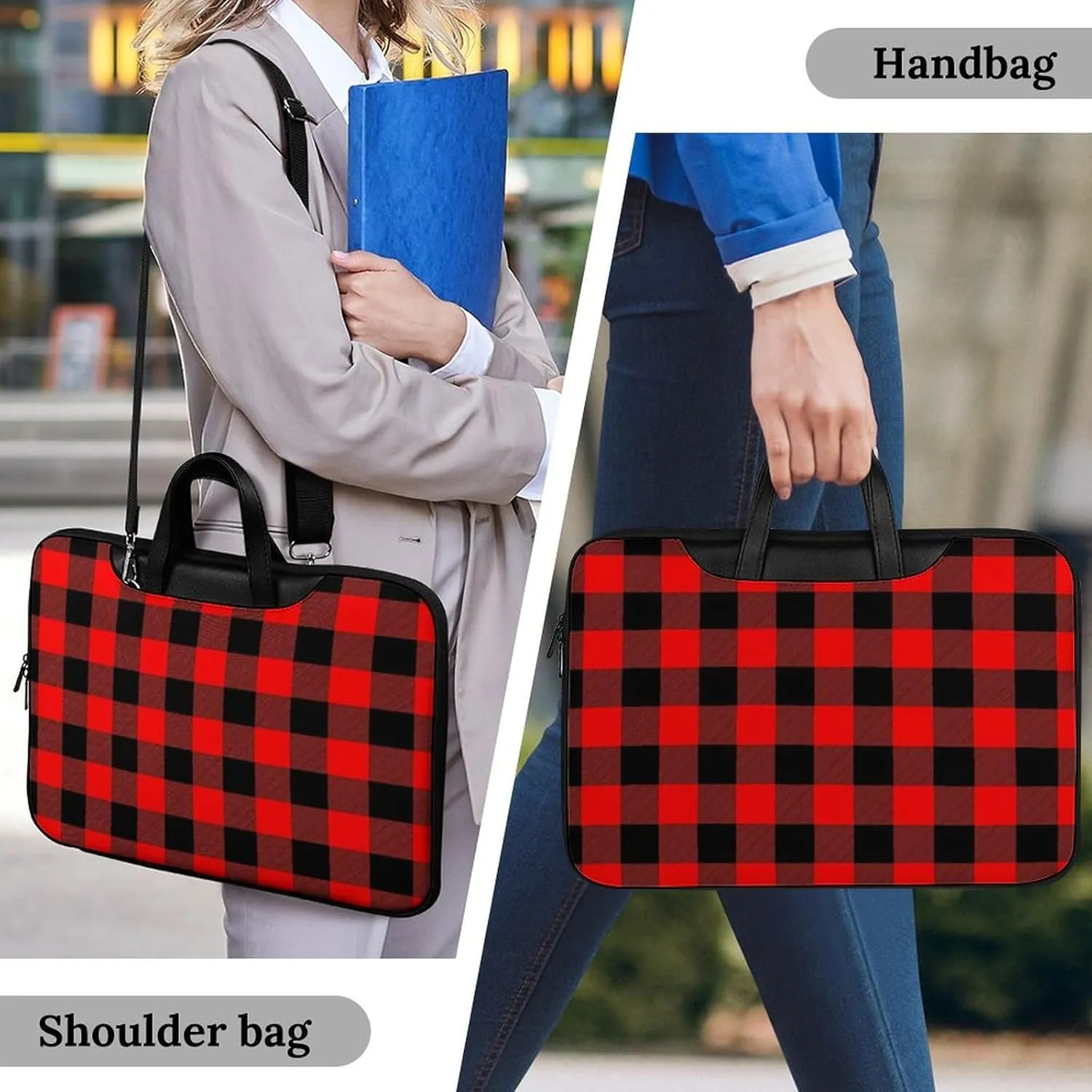 Scottish Clan Home Hume Handheld Single Shoulder Crossbody Laptop Bag Unisex