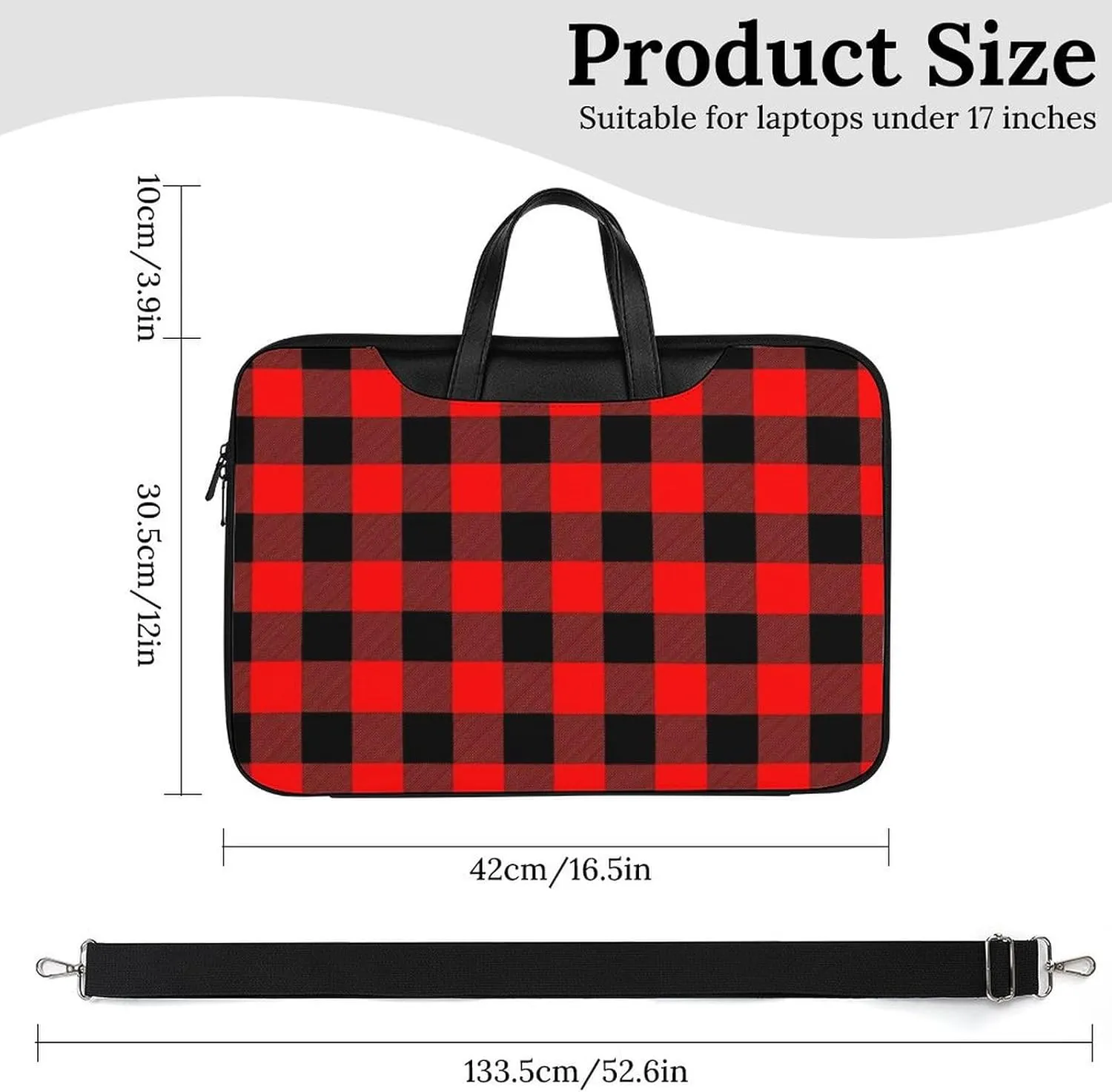 Scottish Clan Home Hume Handheld Single Shoulder Crossbody Laptop Bag Unisex