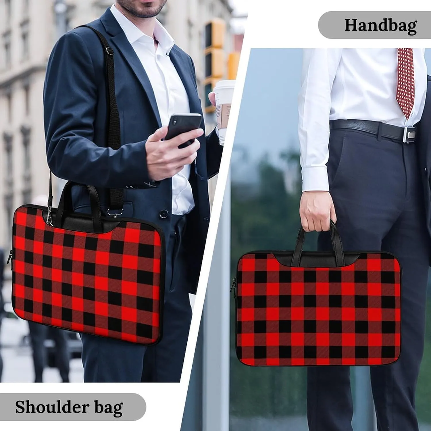 Scottish Clan Home Hume Handheld Single Shoulder Crossbody Laptop Bag Unisex