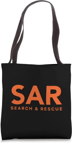 Search and Rescue SAR Team & SAR Volunteer Uniform Tote Bag