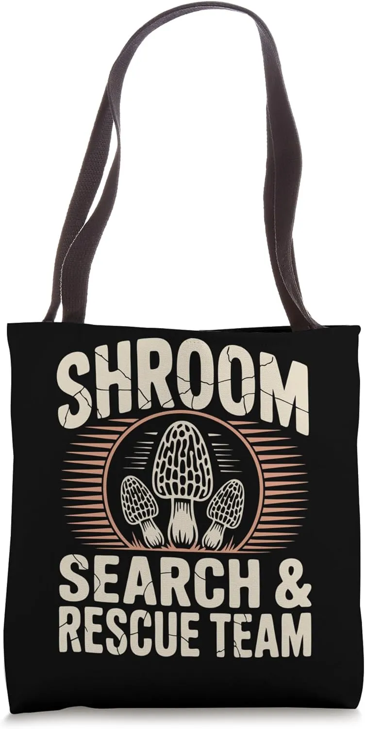 Shroom Search Team Shrooming Tote Bag