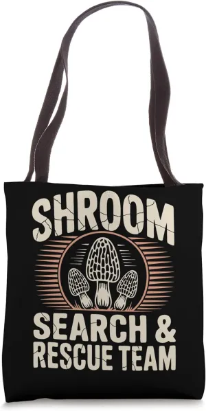 Shroom Search Team Shrooming Tote Bag