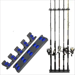 Sible Fish rod rack Display Fixed Rack Fish Rod Rack Storage Rack,10 Fishing tackle Accessories,Horizontal, vertical installation, ceiling installation