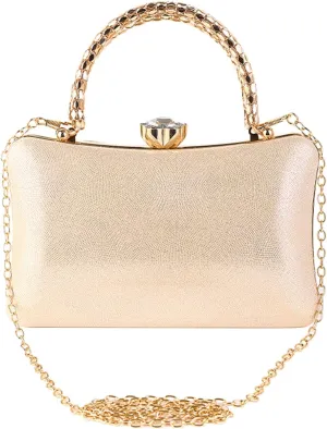 Simcat Clutch Purses for Women, Rhinestone Sparkling Evening Handbags Wedding Clutch Bag for Formal Party Prom