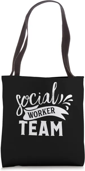Social Worker Team Work Pedagogy Public Servant Tote Bag