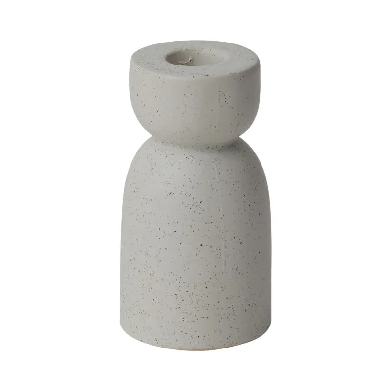 Speckled Ceramic Candlestick Holder (2 Sizes)