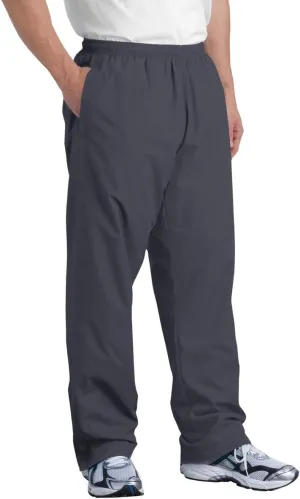 SPORT-TEK Unisex Wind Pant | Athletic Pants for Men & Women, Lightweight Water Repellent Sweatpants with Elastic Waistband