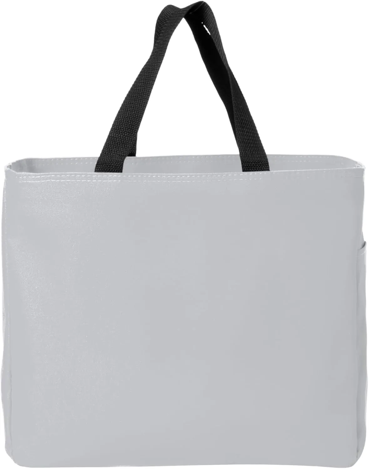 Sport Your Gear Officially Licensed NCAA Reusable Essential Tote Bag, 12" x 12" x 6.5" 600D Polyester Convas Tote Bag