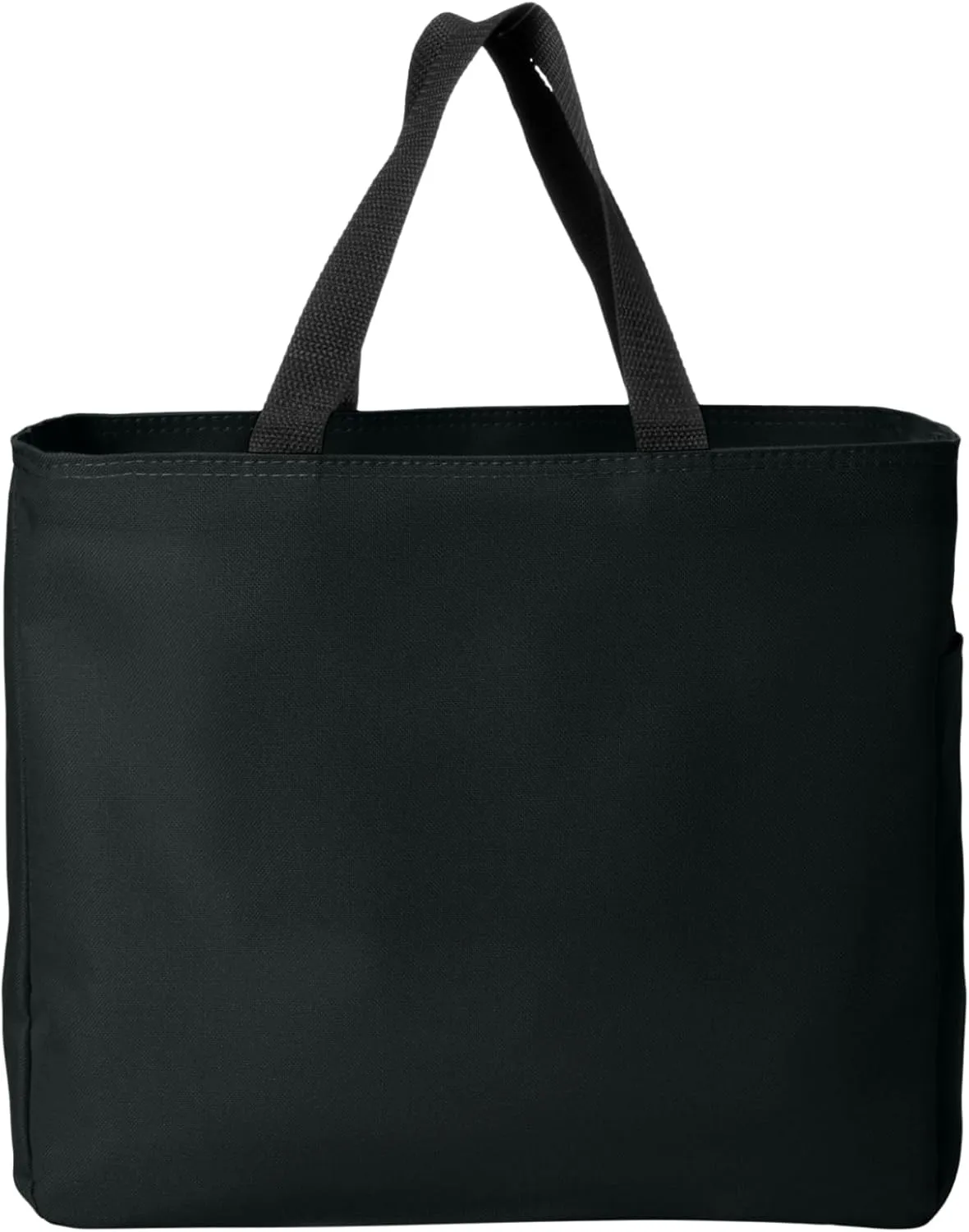 Sport Your Gear Officially Licensed NCAA Reusable Essential Tote Bag, 12" x 12" x 6.5" 600D Polyester Convas Tote Bag
