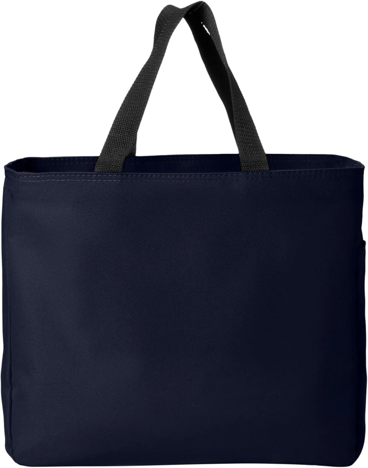 Sport Your Gear Officially Licensed NCAA Reusable Essential Tote Bag, 12" x 12" x 6.5" 600D Polyester Convas Tote Bag