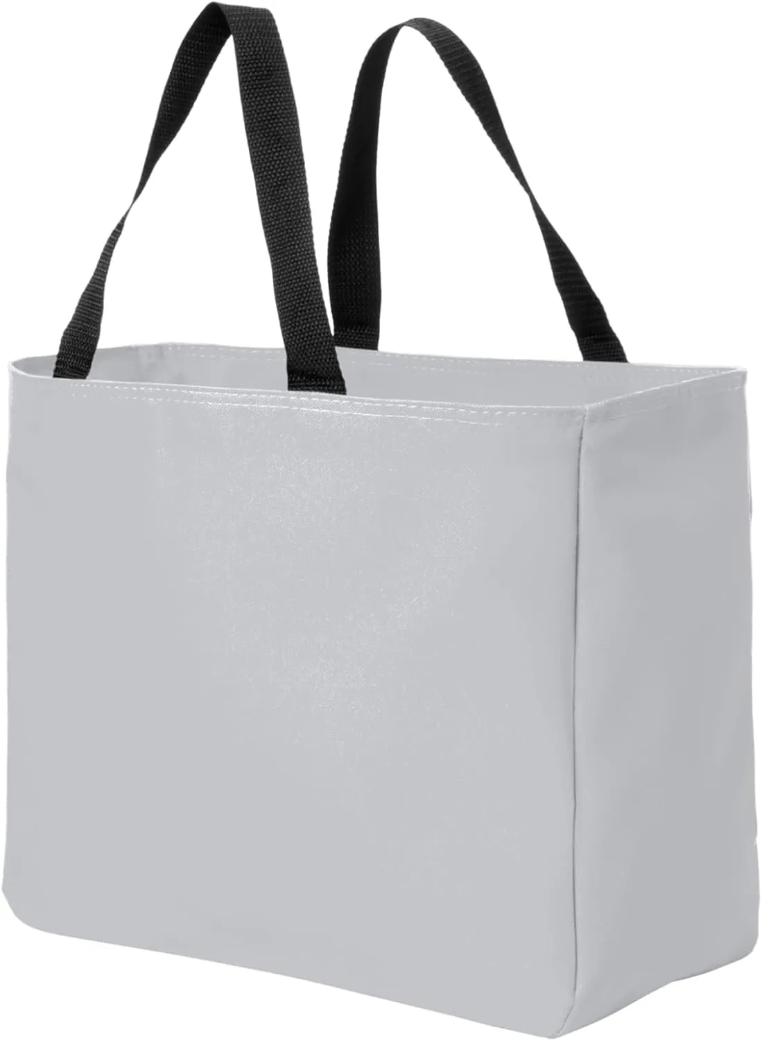 Sport Your Gear Officially Licensed NCAA Reusable Essential Tote Bag, 12" x 12" x 6.5" 600D Polyester Convas Tote Bag