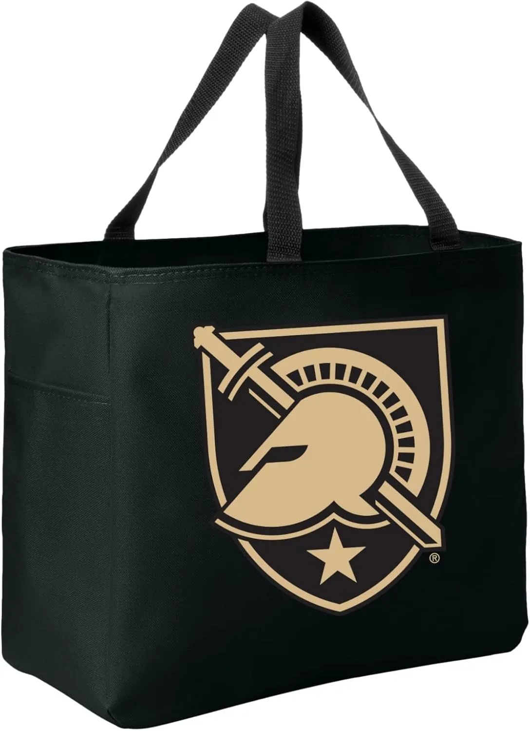 Sport Your Gear Officially Licensed NCAA Reusable Essential Tote Bag, 12" x 12" x 6.5" 600D Polyester Convas Tote Bag