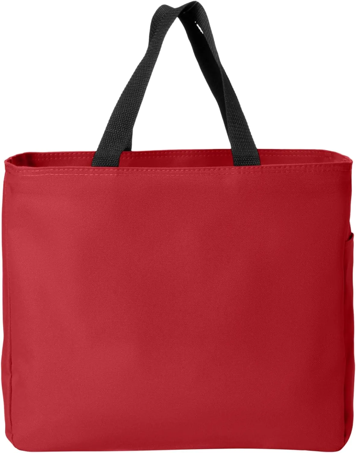 Sport Your Gear Officially Licensed NCAA Reusable Essential Tote Bag, 12" x 12" x 6.5" 600D Polyester Convas Tote Bag