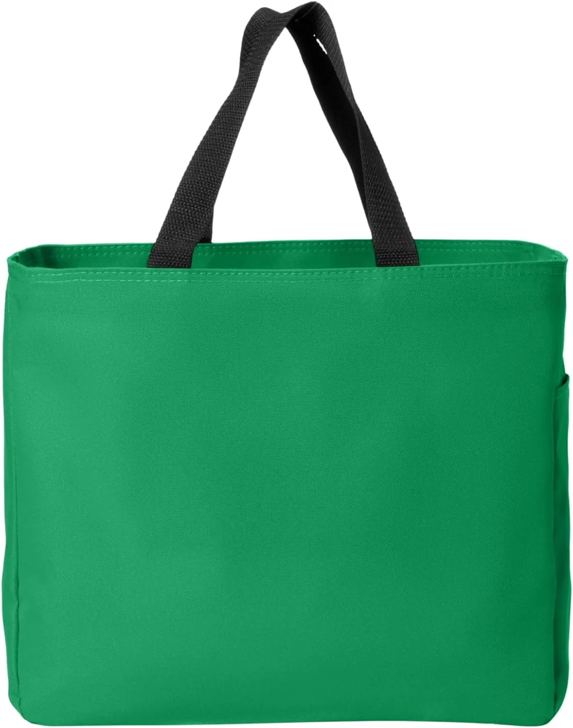 Sport Your Gear Officially Licensed NCAA Reusable Essential Tote Bag, 12" x 12" x 6.5" 600D Polyester Convas Tote Bag
