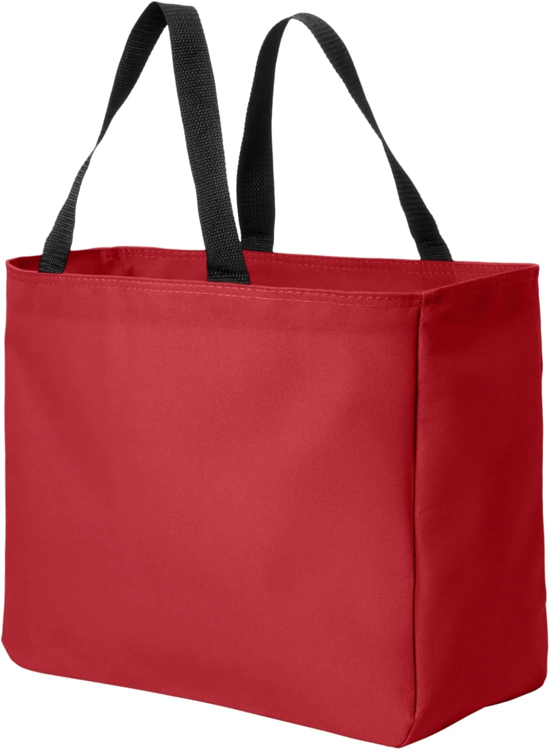 Sport Your Gear Officially Licensed NCAA Reusable Essential Tote Bag, 12" x 12" x 6.5" 600D Polyester Convas Tote Bag