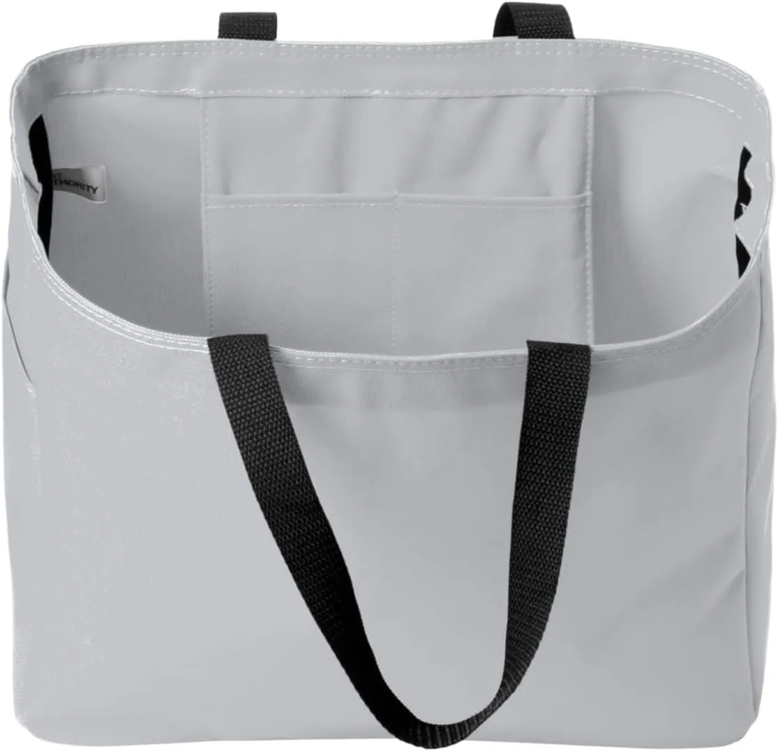 Sport Your Gear Officially Licensed NCAA Reusable Essential Tote Bag, 12" x 12" x 6.5" 600D Polyester Convas Tote Bag