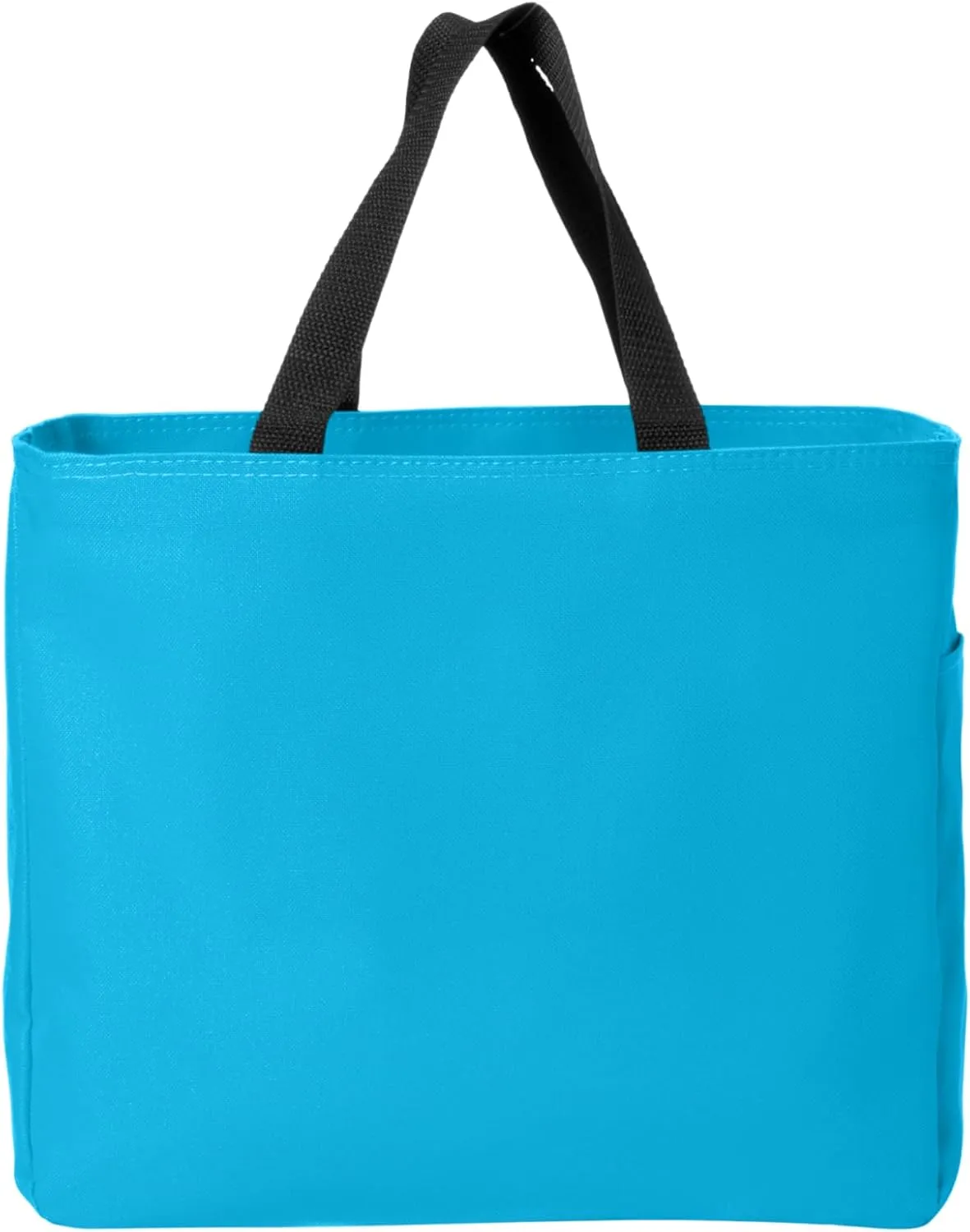 Sport Your Gear Officially Licensed NCAA Reusable Essential Tote Bag, 12" x 12" x 6.5" 600D Polyester Convas Tote Bag