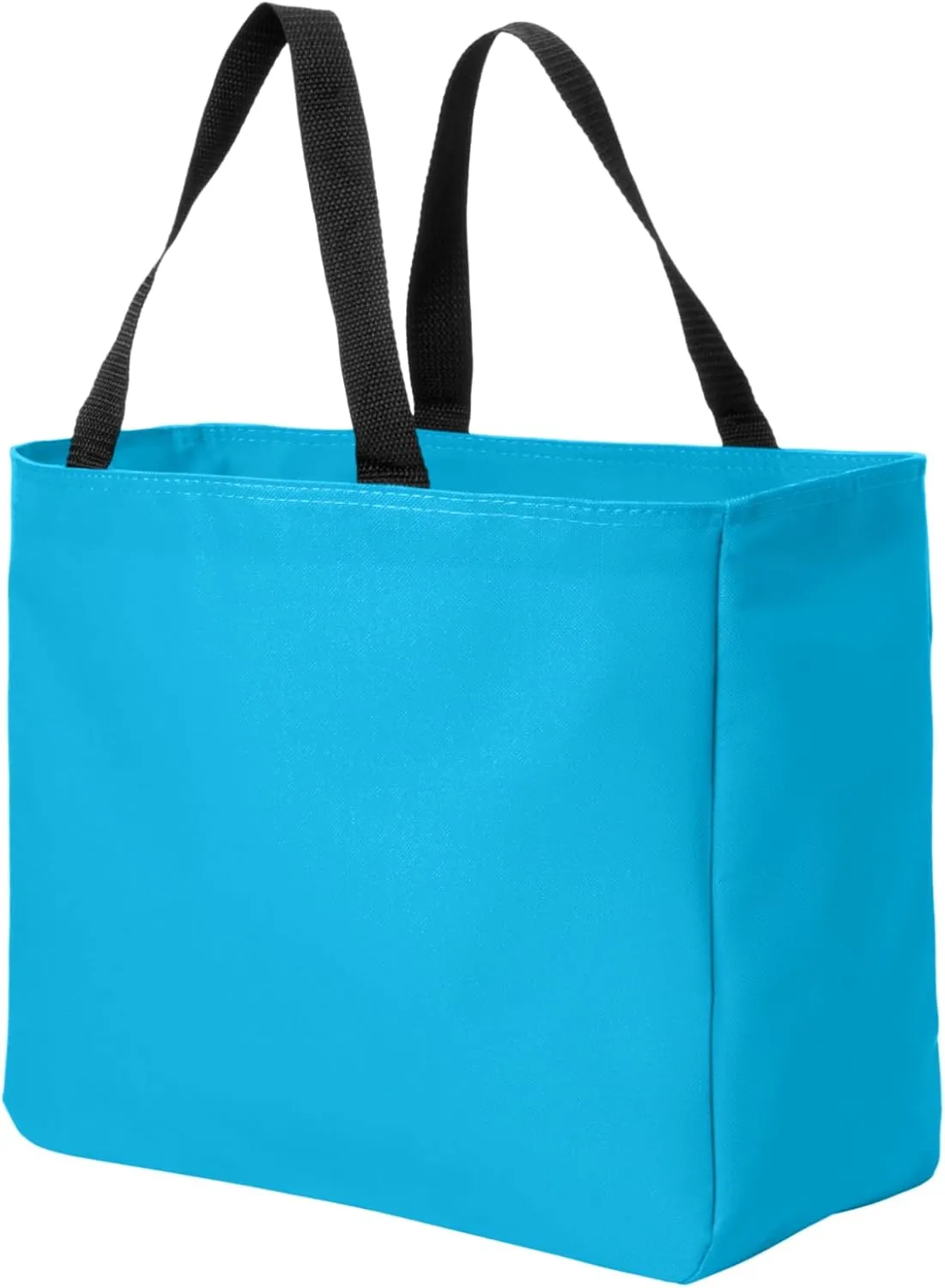 Sport Your Gear Officially Licensed NCAA Reusable Essential Tote Bag, 12" x 12" x 6.5" 600D Polyester Convas Tote Bag