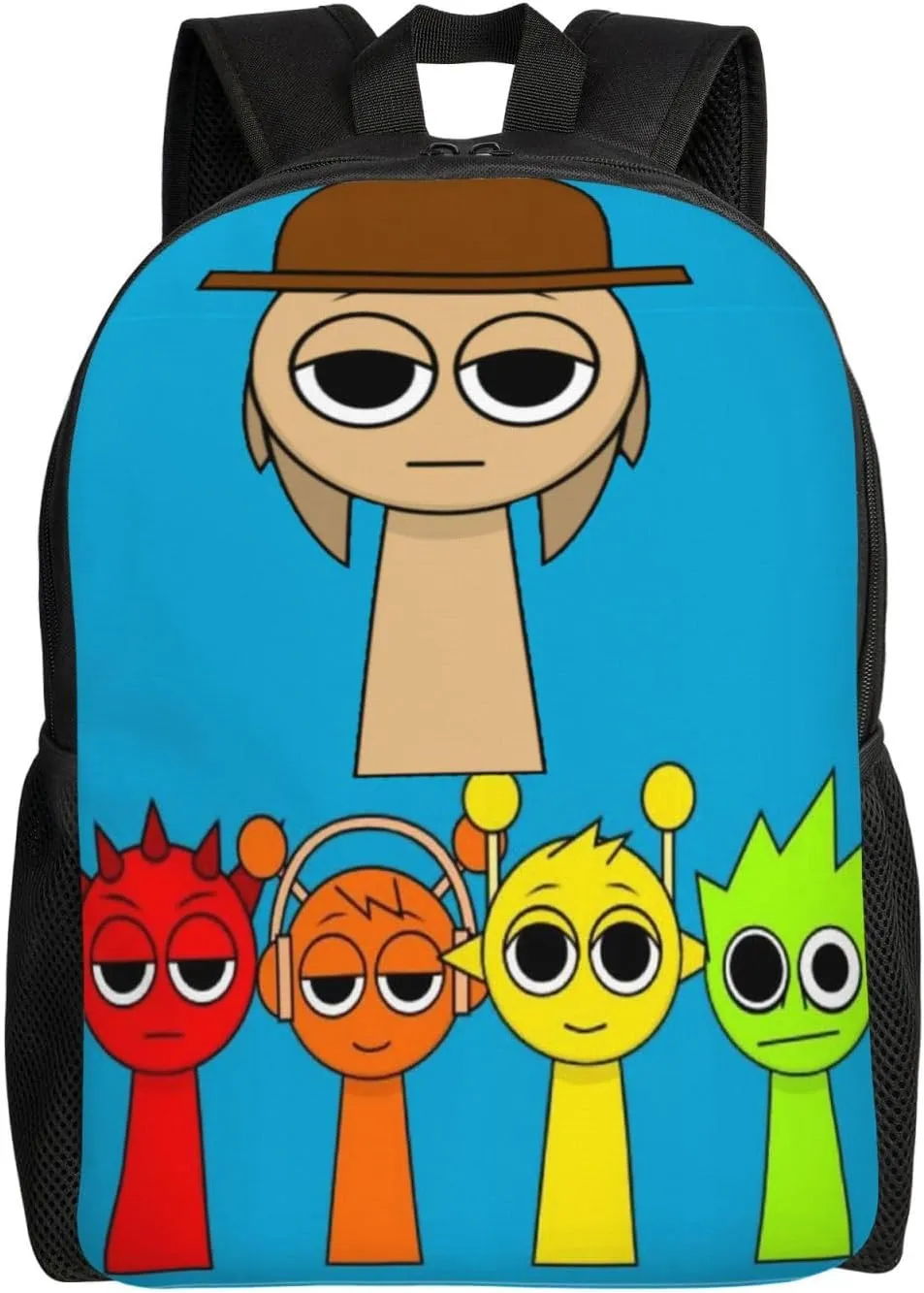 Sprunki Backpack, Oxford Cloth Travel Backpack, Sturdy And Durable