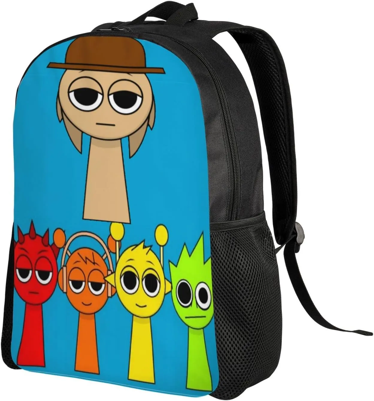 Sprunki Backpack, Oxford Cloth Travel Backpack, Sturdy And Durable